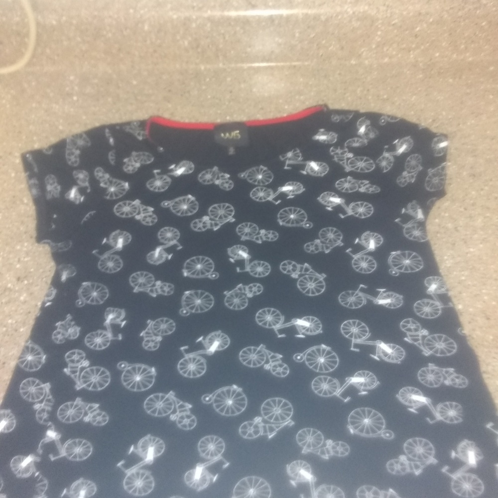 W5 bicycle blouse